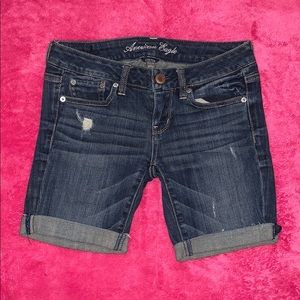 American Eagle Bermuda jean shorts
